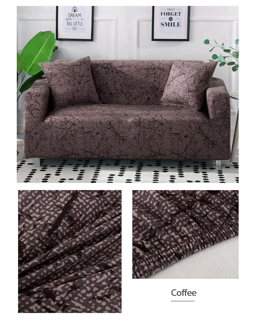 Solid Color Sofa Cover Big Elasticity Stretch Couch Cover Loveseat Sofa Corner Sofa Towel Furniture Cover 1/2/3/4 Seater