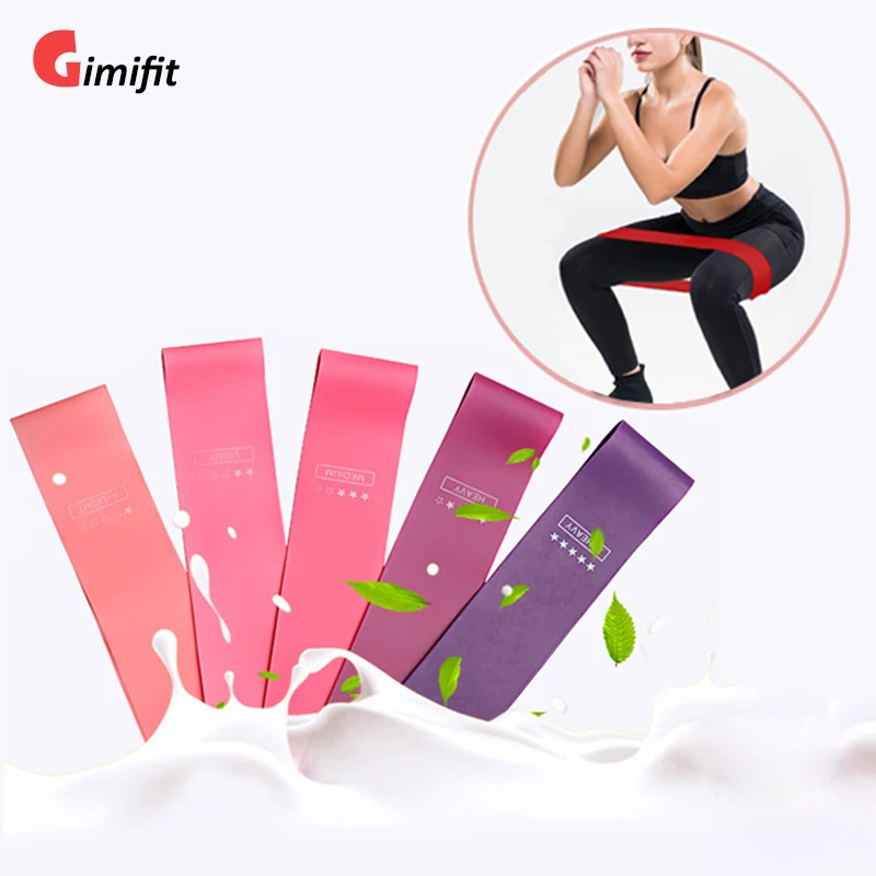 5 шт. спортивные резинки для фитнеса занятий спортом Пилатес оборудование