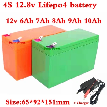 

Rechargeable 12V 12Ah 11Ah 10Ah 9Ah 8Ah 7Ah 6Ah 5Ah LiFePO4 lithium battery pack Not lead acid for power 100w car toy led