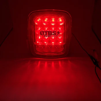 

2pcs X Led Tail Lights For Jeep TJ Wrangler LED Car Rear Stop Turn Light Tail Reverse License Light for Truck/Trailer/Boat