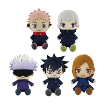 Peluche Cosplay Gojo Itadori Fushiguro Inumaki kukisaki, Anime Jujutsu Kaisen, accessoires de Collection de cadeaux de noël