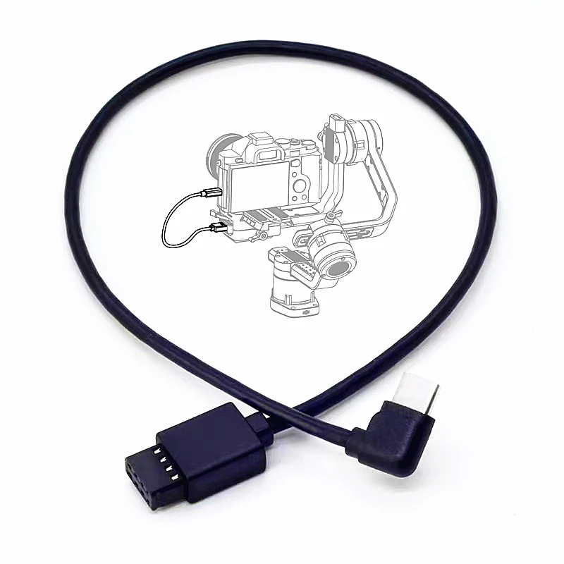 Mcc To Typec Ronins Multicamera Control Cable For Dji Ronin S Canon Eos R Rp Nikon Z6 Z7 Fuji