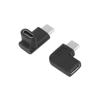 

90 Degree Right Angle USB 3.1 Type C Male to Female USB-C Converter Adapter