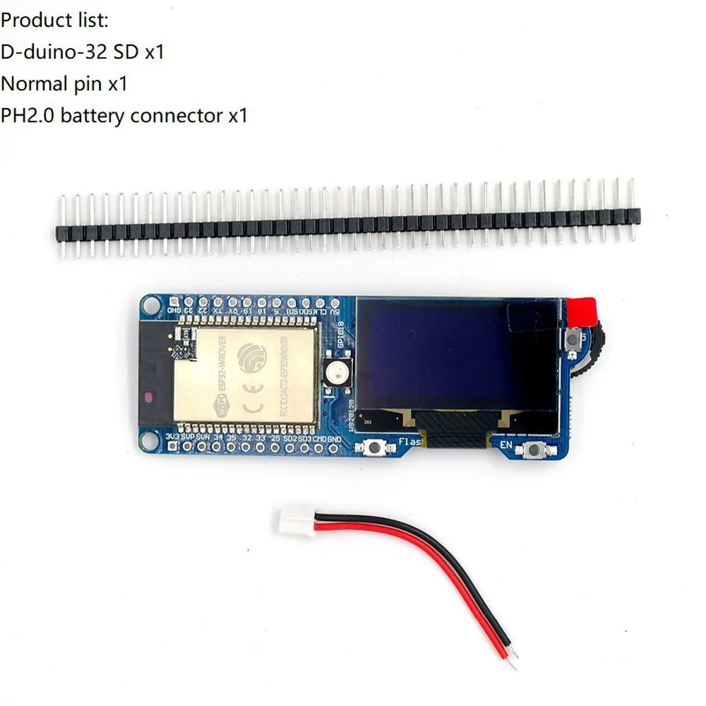Aisspark DSTIKE D-duino-32 SD Final ESP32 OLED tf-карта