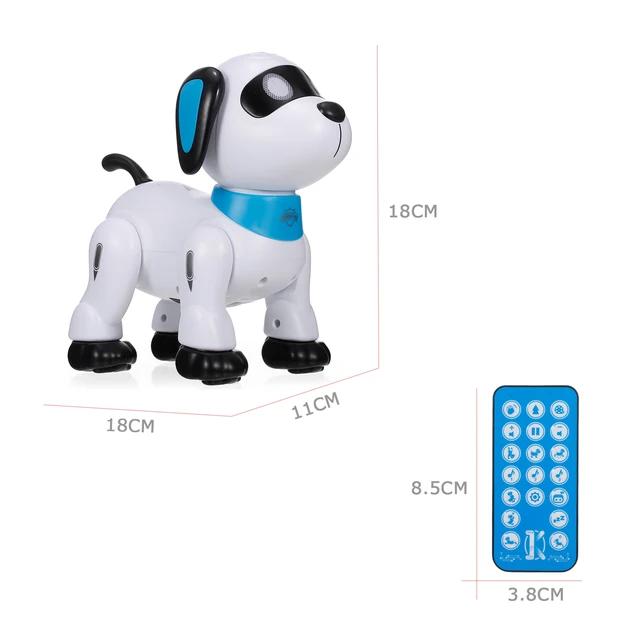 LE NENG K21 Electronic Robot Dog Stunt Dog Remote Control Robot Dog Toy Voice Control Programmable Music Dancing Toy for Kids 2