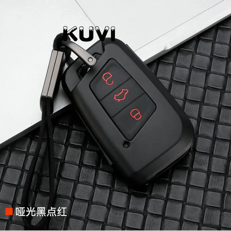 Чехол для ключей автомобиля из углеродного волокна для VW Volkswagen Golf 4 5 6 Bora Jetta POLO Passat B5 B6 Skoda Superb Octavia Fabia SEAT Ibiza Leon