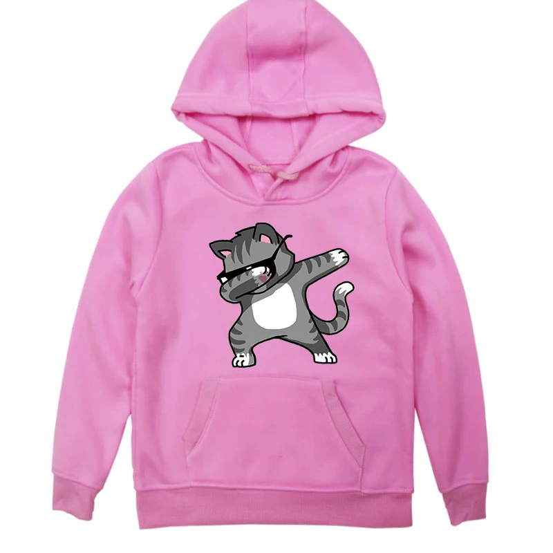 Hoodies 19 Модные толстовки с капюшоном для малышей толстовки с принтом милой собаки свитшоты для мальчиков повседневная одежда Детский свитер для девочек осень - Цвет: Hoodies 19