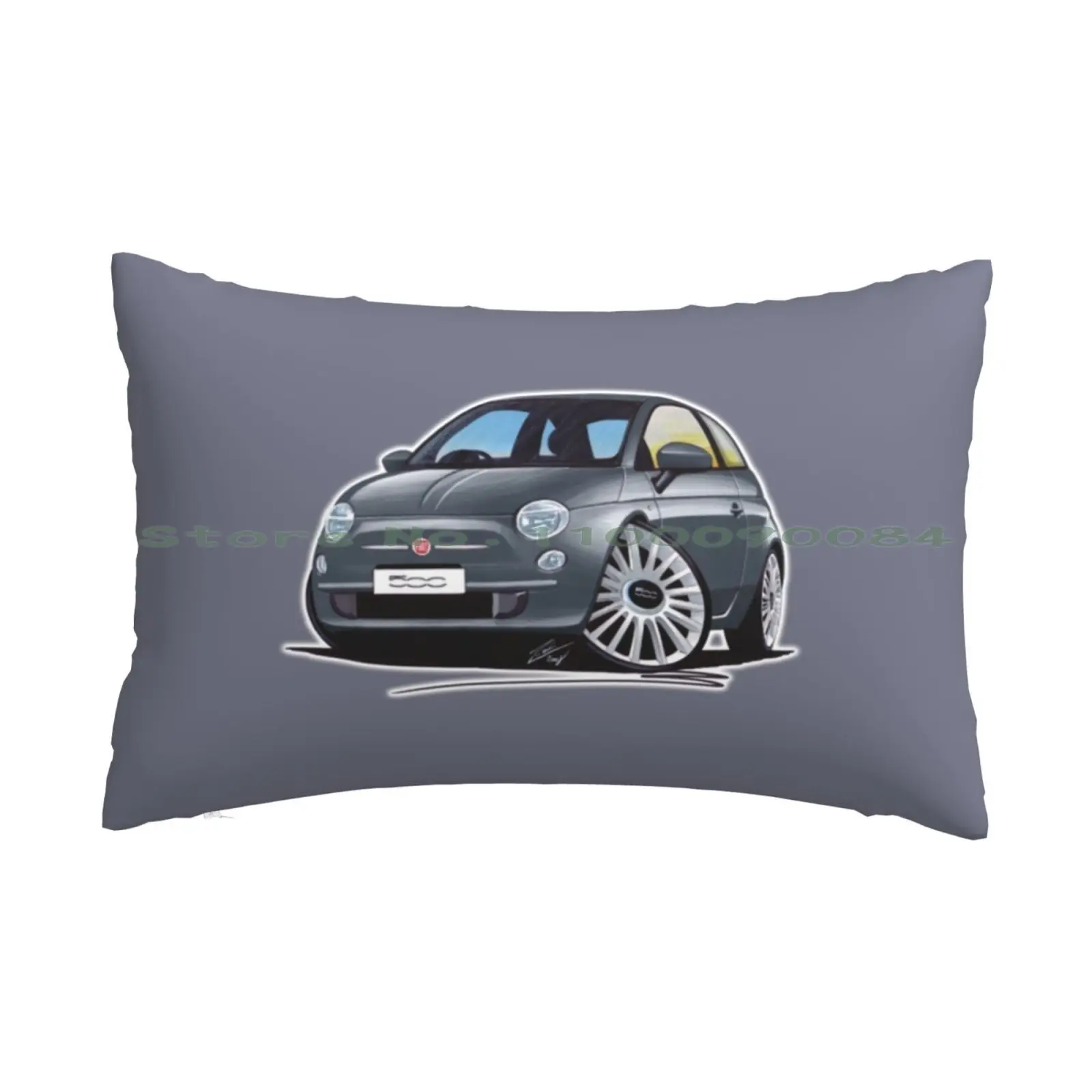 

Fiat 500 Fiat 500 Grey Pillow Case 20x30 50*75 Sofa Bedroom Fiat Talento Fiat 127 Fiat Cinquecento Fiat Coupe Fiat 128 Fiat