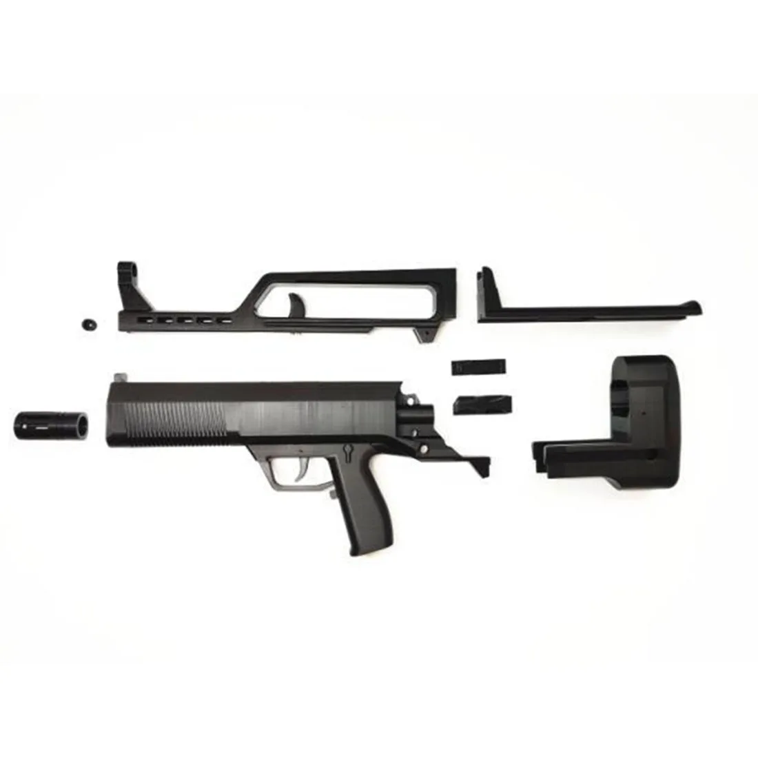 

XSW 3D Printing Appearance Modification Kits for NERF stryfe 95-1 - Black/Orange