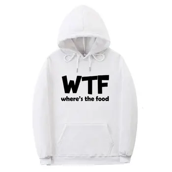 

Hot selling WTF novelty punk Sweatshirt women's spring autumn 2019 hip hop cool Hoodie multi color warm wool Hoodie adult