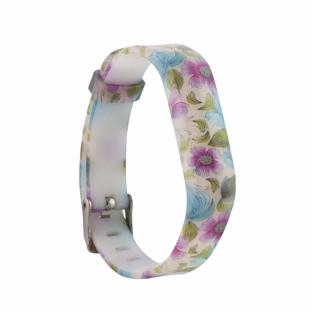 dream Baaletc для Fitbit Flex 2 Band 6 цветов Мягкая силиконовая лента ремешок для Fibit Flex 2 браслет аксессуары маленький большой - Цвет: dream