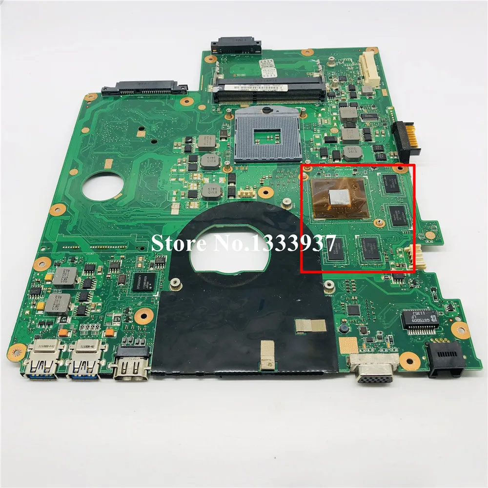 Ноутбук материнская плата для MSI CX640DX ASUS A17 материнская плата 08N1-0P11J00 тестирование Хорошее