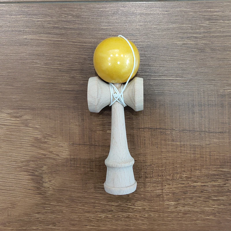 18 см шар Kendama жемчужная краска бук Kendama деревянная игрушка умелые шары для жонглирования для детей и взрослых Антистресс мяч спорт на открытом воздухе