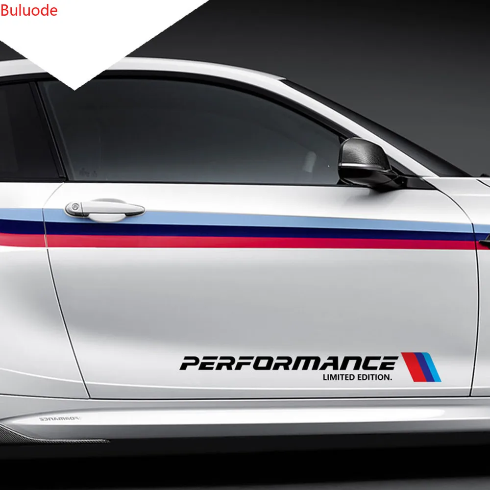 Светоотражающая наклейка на боковую дверь для автомобилей BMW 1 2 3 4 X M 220i 5 8 х50 см шт.