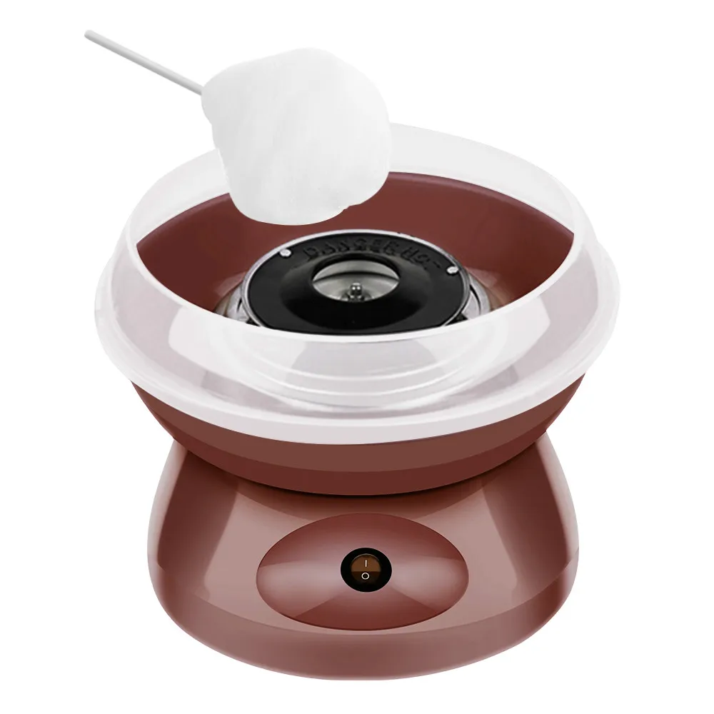 1 Brown 110v US Plug DIY 110 В/220 В машина детская портативная машина для изготовления хлопковых конфет мини детская машина для изготовления хлопковых конфет домашняя модная машина для изготовления хлопковых конфет - Цвет: 1 Brown 110v US Plug