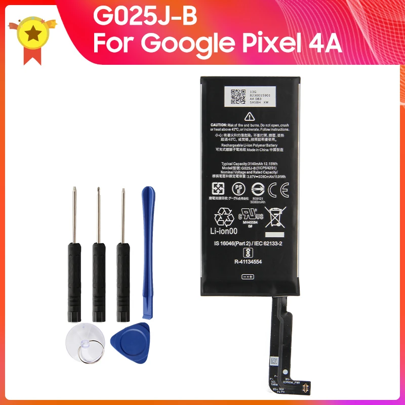 Oryginalna wymiana baterii G025J-B dla Google Pixel 4A 3080mAh oryginalna  bateria do telefonu - AliExpress Cellphones & Telecommunications