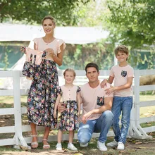 Compra Familia Ropa Padre Madre Hijo Bebe Conjunto Increibles Ofertas En Familia Ropa Padre Madre Hijo Bebe Conjunto En Aliexpress