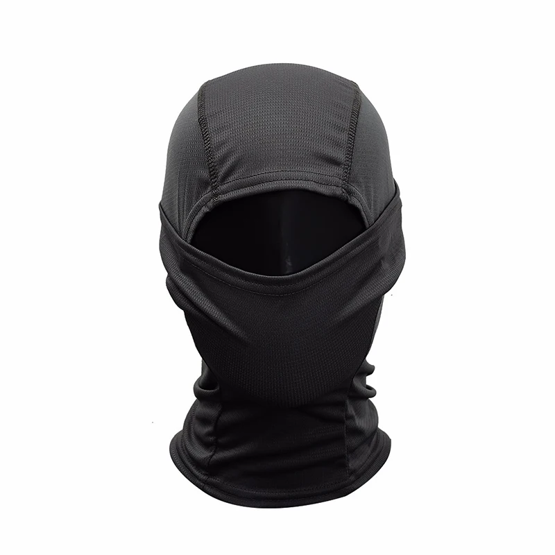 Black Открытый Лыжный мотоцикл Велоспорт Защита от солнца песочное Покрытие Маска полное лицо маска шеи ультра тонкая уличная маска для лица Защита от солнца - Цвет: Black