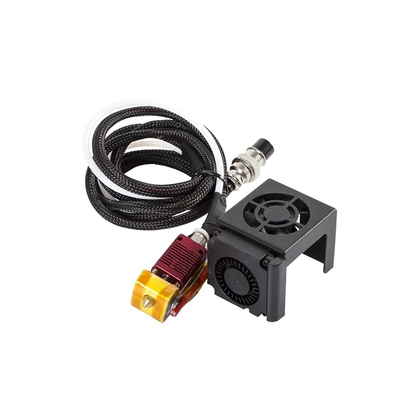 Для Creality 3D CR-10S полный сборный экструдер комплект CR-10 Hotend сборка полный комплект сопла полный сборный экструдер комплект крышка вентилятора 3