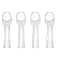 4x wymienne główki do szczoteczki do szczoteczki elektrycznej oral-b Fit Advance Power/Pro Health/Triumph/3D Excel/Vitality precyzyjnym czyszczeniem 4
