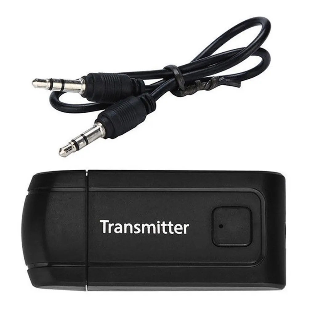 

3.5mm Interface Wireless Bluetooth Transmitter Receiver Audio Stereo USB Dongle For TV PC Computer Speaker