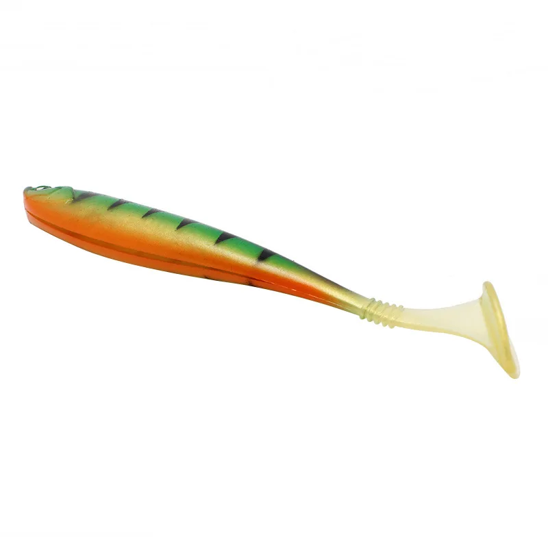3pcs/lot Soft Fishing Lure 13/9.5cm 10/4.5g  Silicone Bait Shad Worms Bass Pike Minnow Swimbait Rubber Fish Lure High Quality