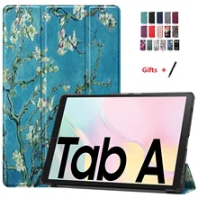 

Smart Funda Case for Samsung Galaxy Tab Case A7 10.4" 2020 T500/505/507 Cover Auto Sleep Wake up PU Leather with Free stylus
