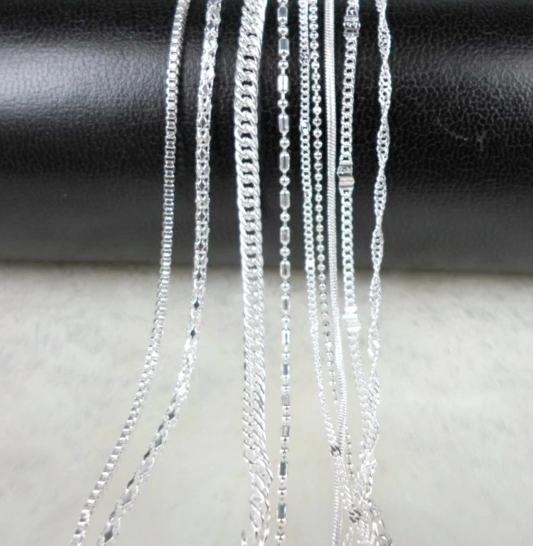 

DIY Long Open Link Ring Extended Extension Lobster clasp Necklace Chains Tail Extender Chain accessories for jewelry Handmade