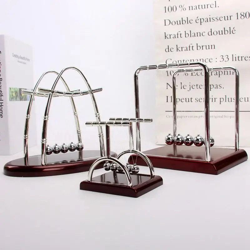 Pendulo Newton'S Cradle Balance Steel Balls School Teaching Supplies Physics Science Pendulum Desk Toy For Room Home Decoration | Дом и