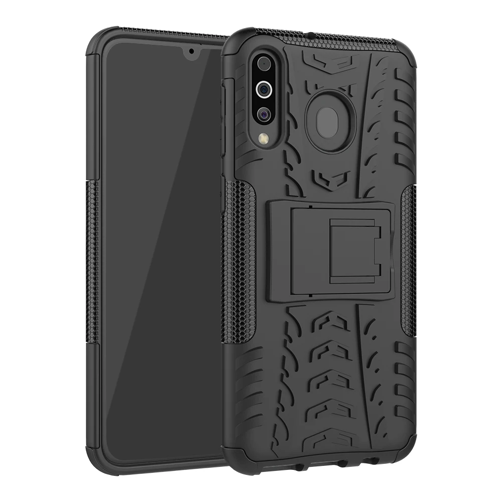 Tigenkey для samsung Galaxy M30 чехол для samsung Galaxy M30 чехол противоударный чехол для samsung Galaxy M30 чехол - Цвет: black