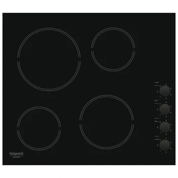 

Hob HOTPOINT-ARISTON HR 629 C, electric, independent, Black