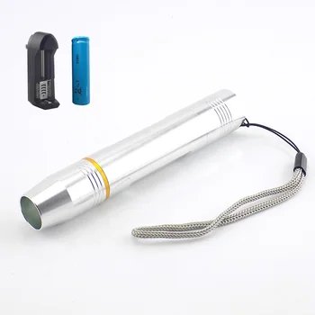 

Q5 LED Flashlight Jade Flash Light Portable Mini Jewelry Jade Glare White Lighting Rechargeable 18650 Battery For Camping Hiking