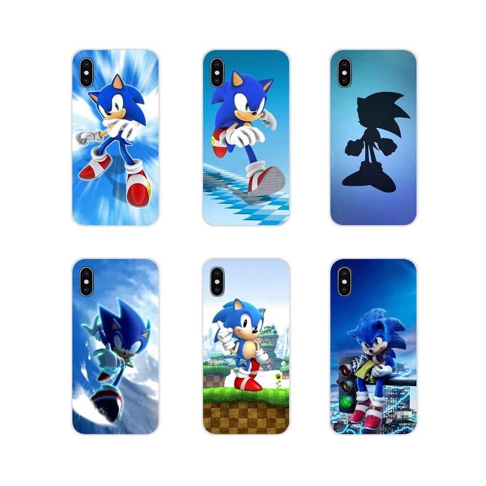 For Xiaomi Redmi Note 3 4 5 6 7 8 Pro Mi Max Mix 2 3 2S Pocophone F1 Accessories Phone Shell Covers sonic  Cute case for xiaomi