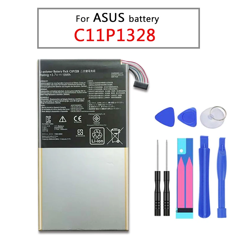 Новый высококачественный аккумулятор 4980mAh C11P1328 для ASUS Transformer Pad TF103CG TF103CX
