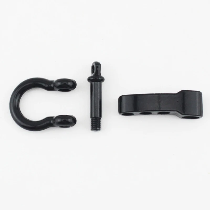5 Pcs U D Shape Anchor Shackle Screw Pin Bracelet Buckle Accessories for Outdoor ZJ55