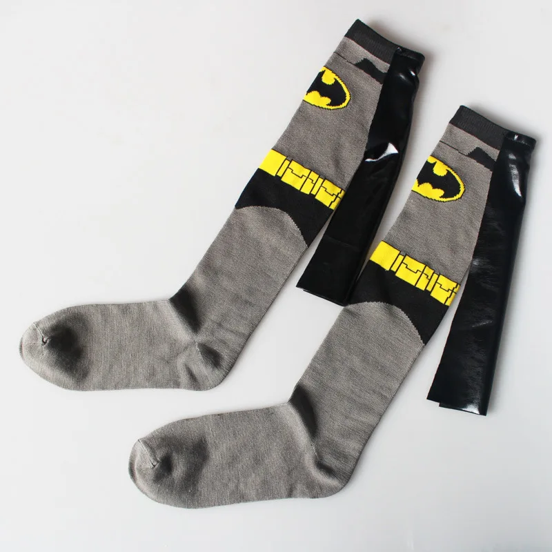 

Marvel Black Sock Mens Long Batman Adult Happy Men's Standard Sox Art Plant Socks Casual Cotton Autumn Female Trendy Calcetines