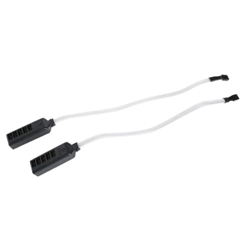 

HXHF One for Five Fan HUB 4-Pin PWM HUB Desktop Computer Radiator Fan HUB