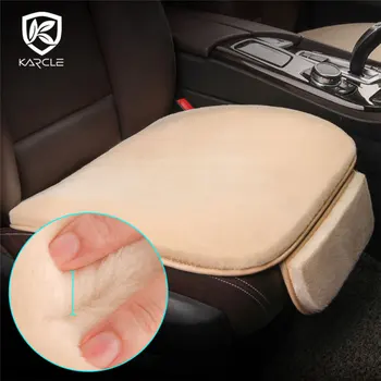

Karcle 1PCS Universal Thickening Plush Car Seat Cover for Winter Not Wool Not Ball Seat Cushion Soft Breathable Auto Accessories