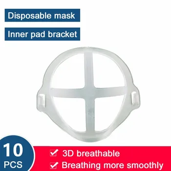 

IN STOCK 3D Masks Reusable Dustproof Face Mask Bracket Face Shields For Adults Prevent Mirror Fogging Breathe More Smoothly