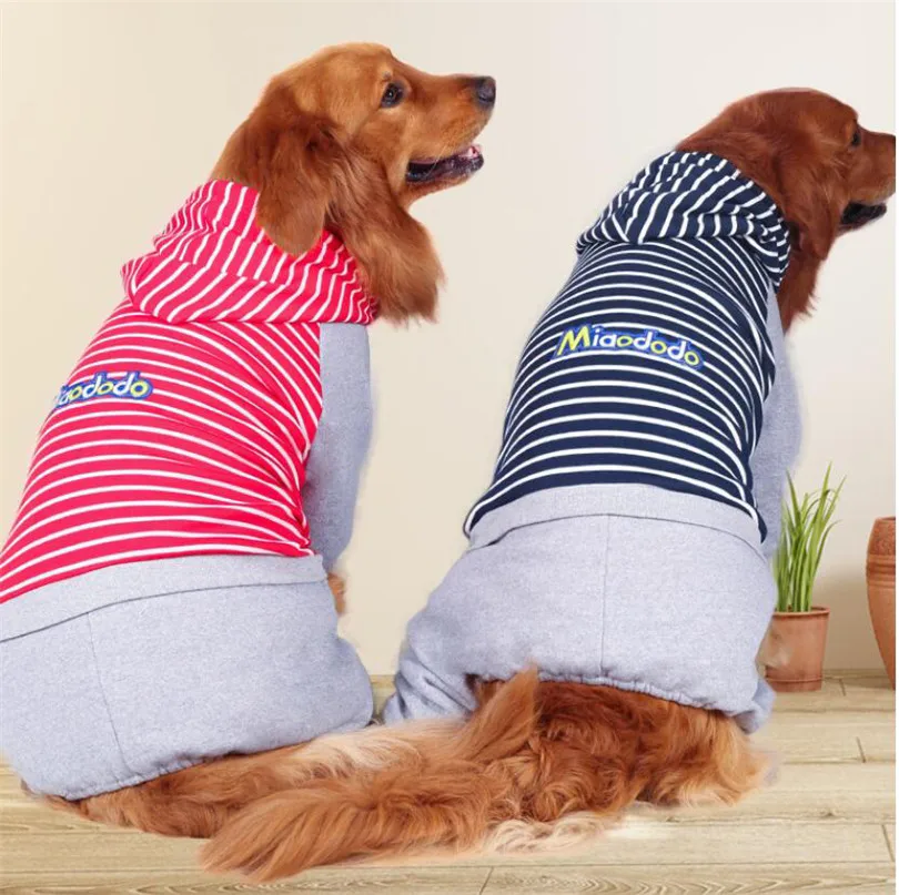 Cotton jumpsuit clothes for large dogs (11)
