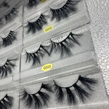 

Wholesale Mink Lashes 5Pairs In Bulk 22mm Fluffy Messy Soft Fake Eyelashes 100% Cruelty Free Makeup Support Custom Packaging Box