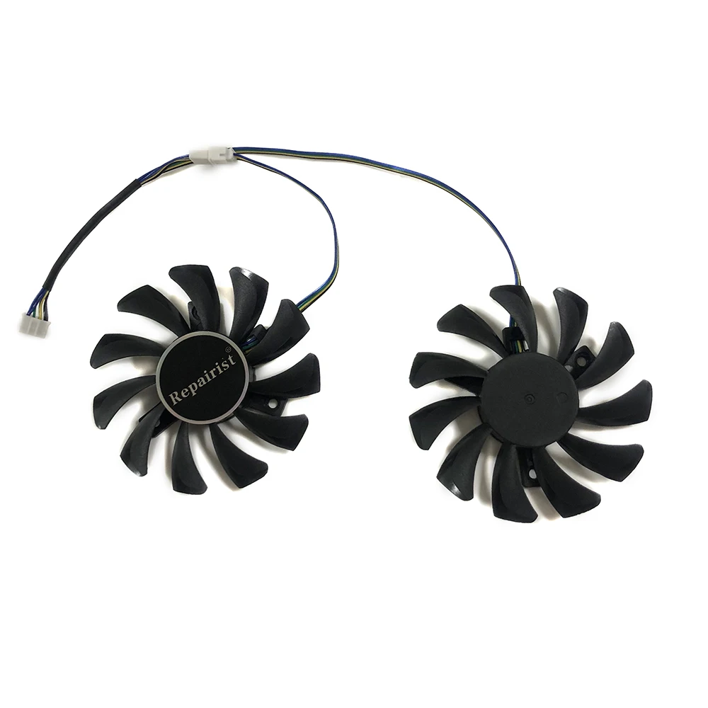 Кулер APISTEK GA81S2U -PFTB DC 75 мм 12 В 0 38a 4pin для ZOTAC GeForce GTX 970 4 Гб графическая карта Cooing в