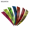 50pcs 3/4/5inch Archery Arrow Feather Fletching Ink Painting High Quality Real Archery Fletches Bow And Arrow Accessories 1
