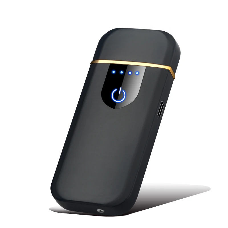 Mini Metal Windproof Electronic Lighter USB Rechargeable Plasma Lighters Cigarette Smoking Accessories Gadgets For Men | Дом и сад