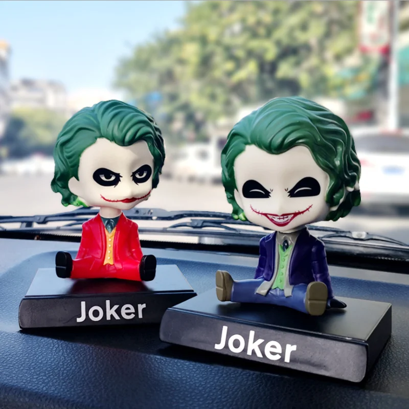 

Donquixote Doflamingo joker shake head car decoration interior Creative gift collection car ornament support accessories decor