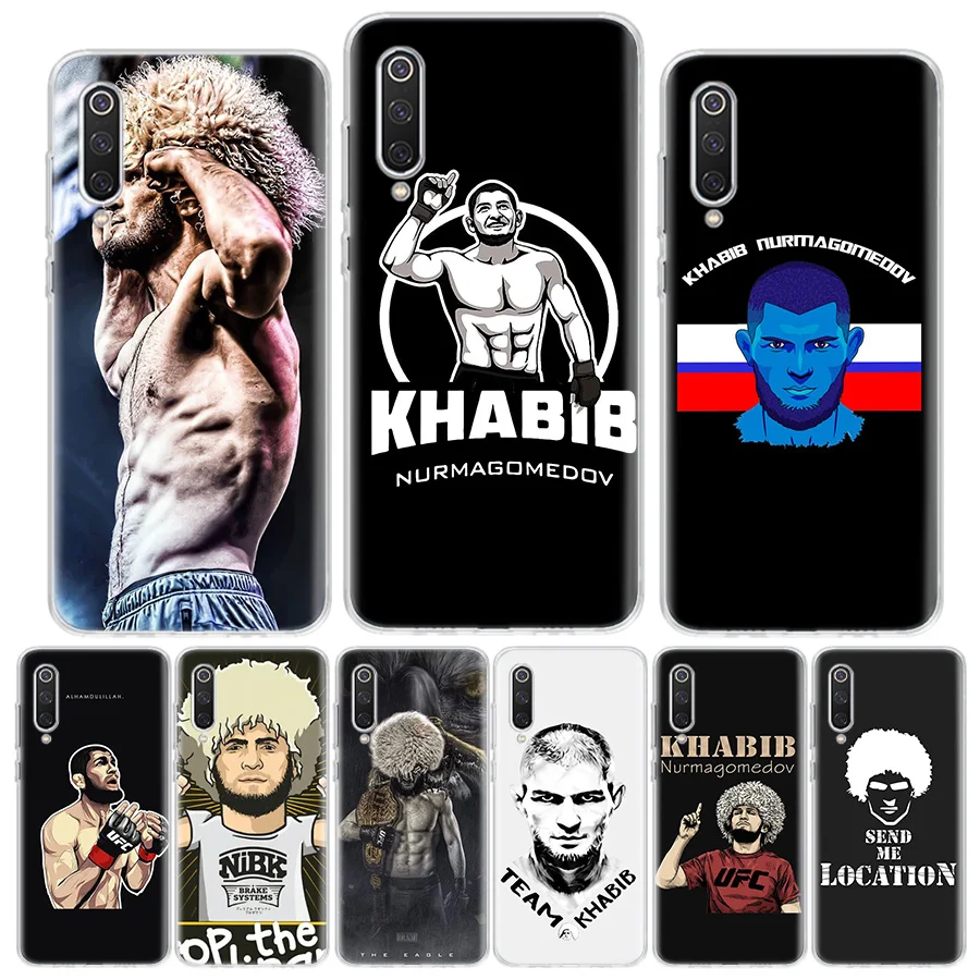 Чехол Khabib NurmaGomedov для телефона Xiaomi M3 X3 5X 6X CC9 F1 F2 F3 Mi 8 9 9T 10T 11 Note 10 Pro A1 A2 A3 | Мобильные