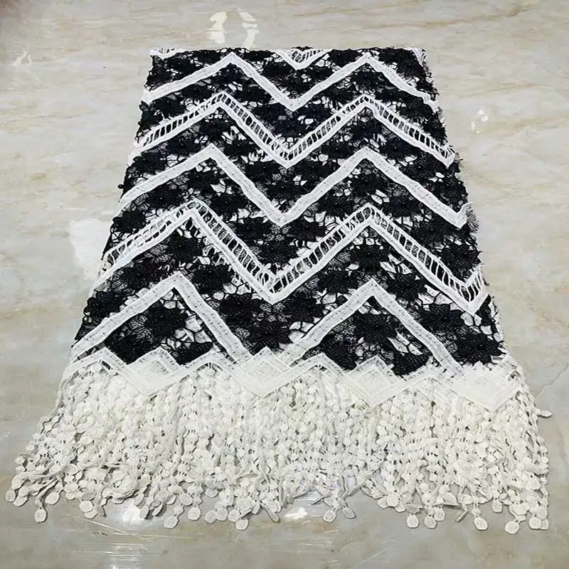 

Nigerian Lace Fabric 2019 High Quality Sequin Velvet Lace Fabric Gold Embroidered Tulle African Velvet Lace Fabric B225