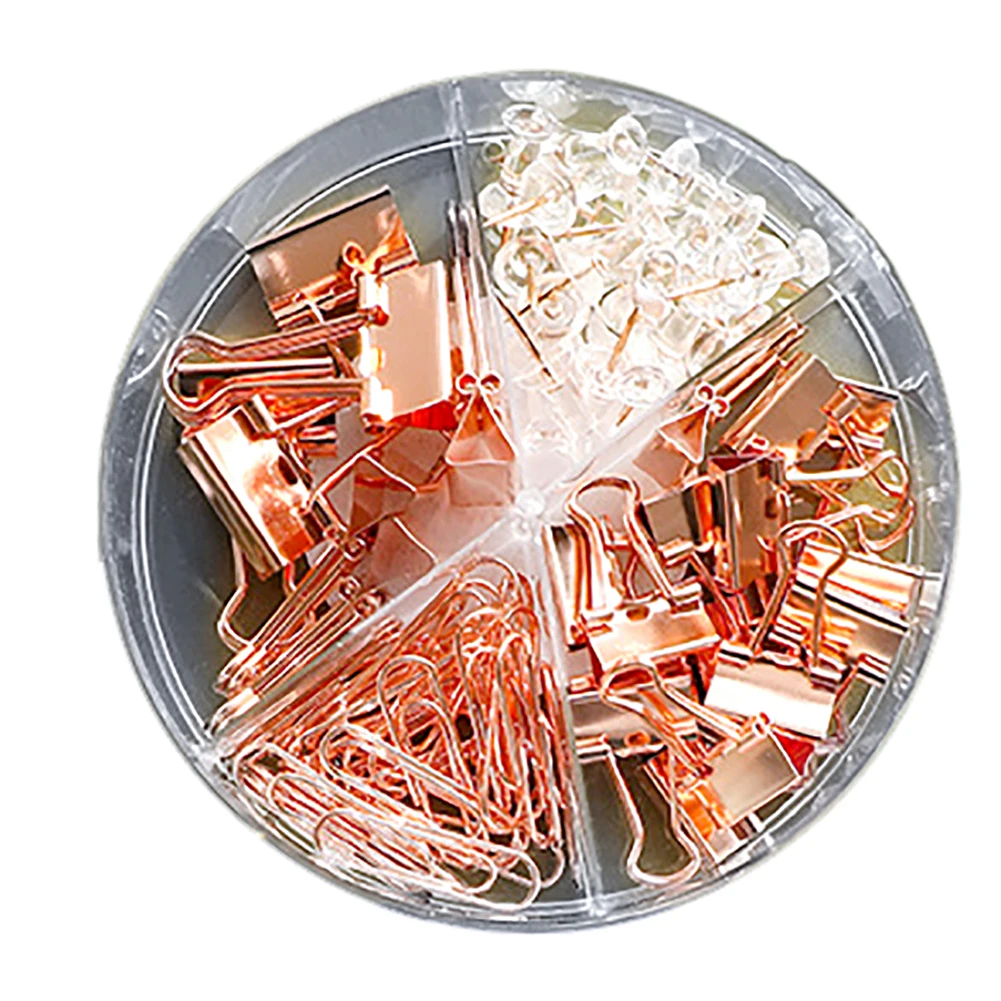 

70 pcs/lot Metal Paper Clips Colorful Candy Color Clip for Book Stationery School Office Supplies High Quality