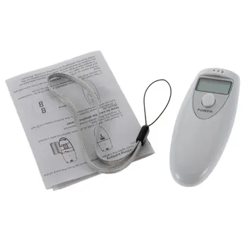 

Single Display Screen Pocket Digital Alcohol Breath Tester Analyzer Detector Test Testing LCD Display