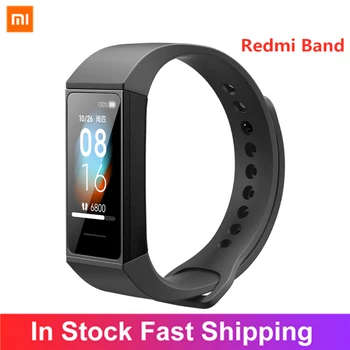 

Xiaomi Redmi Band Smart Wristband Fitness Tracker 1.08" Color Screen Color Heart Rate Sport Monitor BT5.0 USB Charging Bracelet